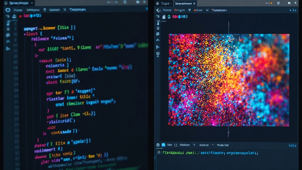 p5.js web editor interface met live preview panel aan de rechterkant